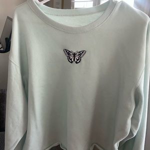 Hollister crew neck size large